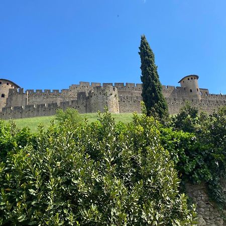 Les Chemins De La Cite Chambre Ou Appartement Καρκασόν Εξωτερικό φωτογραφία
