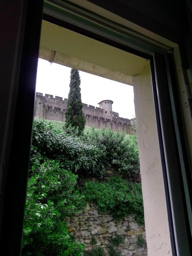 Les Chemins De La Cite Chambre Ou Appartement Καρκασόν Εξωτερικό φωτογραφία