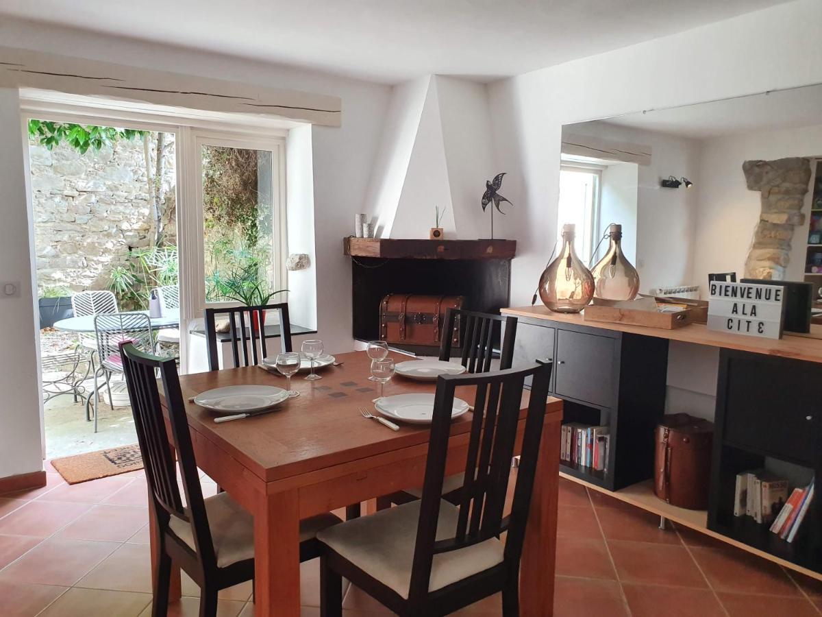Les Chemins De La Cite Chambre Ou Appartement Καρκασόν Εξωτερικό φωτογραφία